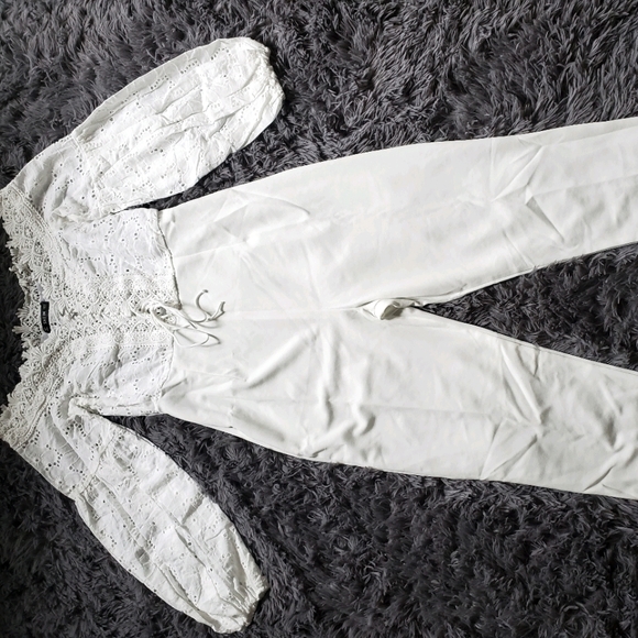 Shein Glamorous White Jumpsuit - Picture 10 of 13